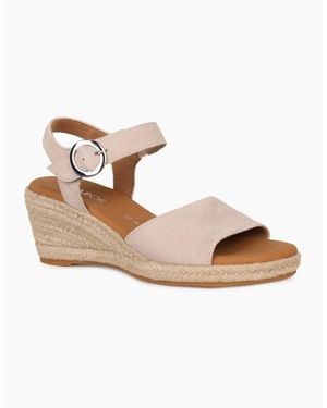 Gabor Monica Wedge Sandal - Metallic