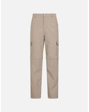 Mountain Warehouse Explore Zip-Off Trousers - Natural
