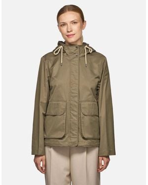 Geox W Ilde Parka Coat - Green