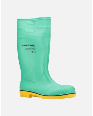 Dunlop Acifort Hazguard Safety Wellingtons - Green