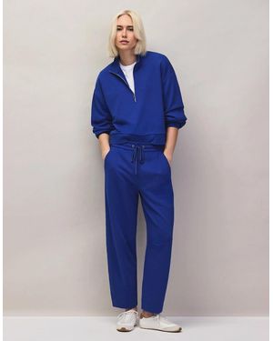 Ro&zo Half-Zip Sweatshirt - Blue