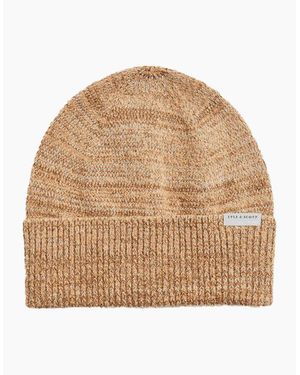 Lyle & Scott Lyle & Scott Multi Marl Beanie Tigers Eye Marl - Natural
