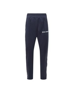 Palm Angels Striped Classic Track Joggers - Blue