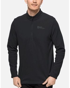 Jack Wolfskin Taunus Half Zip Pullover Fleece - Blue