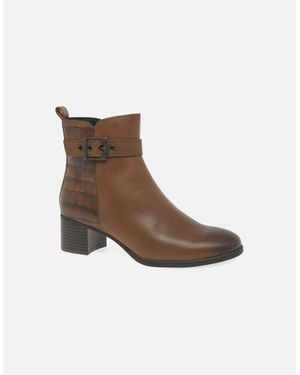 Marco Tozzi Myla Ankle Boots - Brown