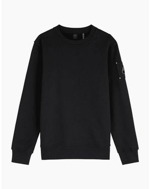 Moose Knuckles Hartsfield Pullover Sweatshirt - Black