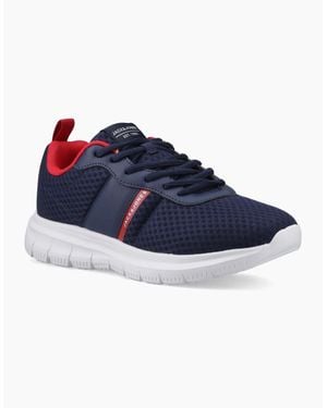 Jack & Jones Taylor Mesh Polyurethane Blazer Standard Trainers - Blue