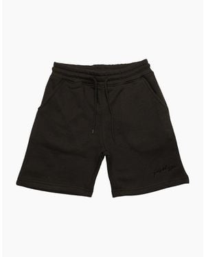 Hype Oversized Sweat Shorts - Black