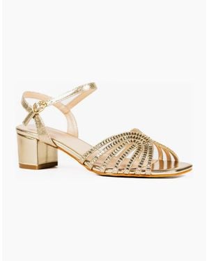 Lunar Twinkle Sandals - Metallic