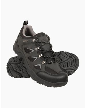 Mountain Warehouse Adventure Waterproof Walking Shoes - Black