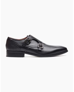 Base London London Cleric Monk Shoes - Black