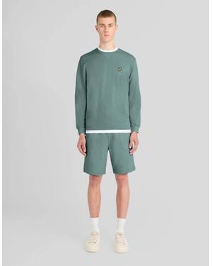 Lyle & Scott Everyday Cotton Sweat Shorts - Green
