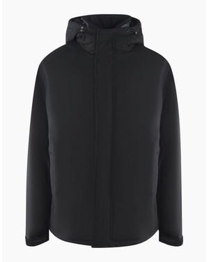 Iceberg Ice Plain Hooded Jacket - Black