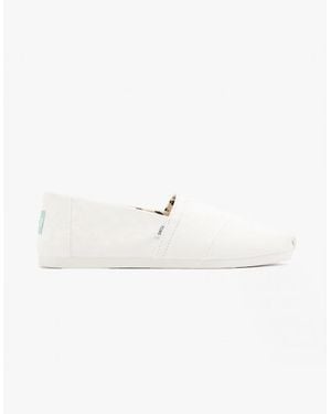 TOMS Alpargata Canvas Espadrilles - White