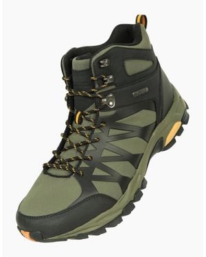 Mountain Warehouse Trekker Ii Softshell Hiking Boots - Green