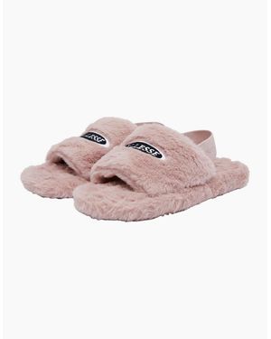 Ellesse Ril Slip On Open Toe Slides - Pink