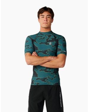 Rip Curl Rip Curl -Series Short Sleeve Rash Vest - Green