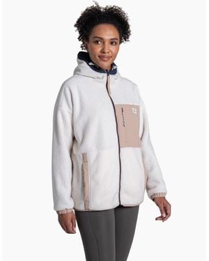 Craghoppers Longlands Reversible Full Zip Fleece - White