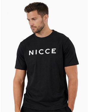 Nicce London Denno T-Shirt - Black