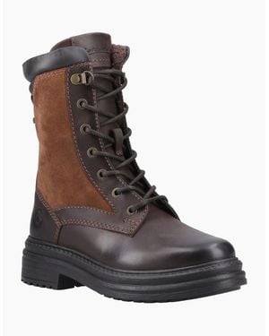Cotswold Lacock Leather Boots - Brown