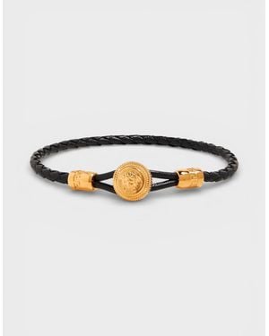 Versace Medusa Biggie Braided Bracelet - Multicolour