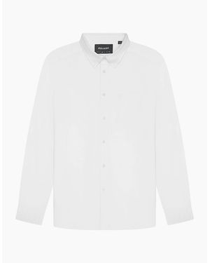 Lyle & Scott Lyle & Scott Tonal Plain Oxford Shirt - White