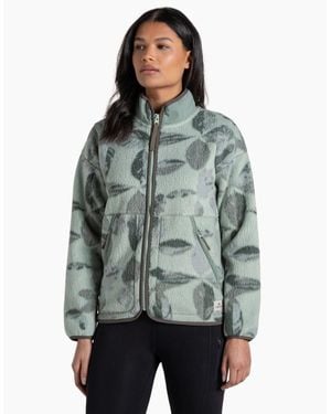 Craghoppers Dante Patterned Full Zip Fleece - Grey