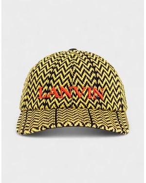 Lanvin X Future Curb Baseball Cap - Metallic