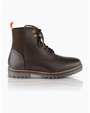 Silver Street London Manchester Boots - Brown