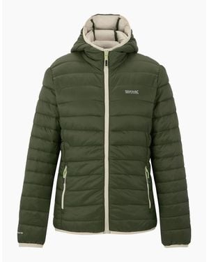 Regatta Ladies Marizion Hooded Padded Jacket - Green