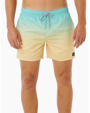 Rip Curl Rip Curl Offset Fade Volley Boardshorts - Blue
