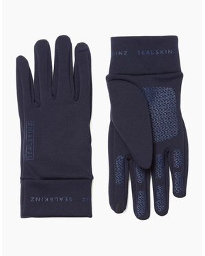 SealSkinz Acle Water Repellent Nano Fleece Gloves - Blue