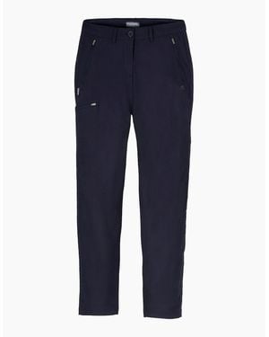 Craghoppers Ladies Kiwi Pro Stretch Trousers - Blue