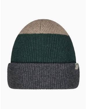 Barts Walnur Soft Merino Wool Beanie - Green