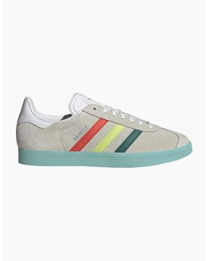 Adidas Originals Gazelle Gazelle Low Top Canvas Trainers - Blue