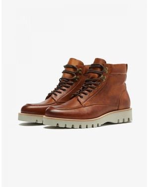 Oliver Sweeney Bolhas Moc Toe Boots - Brown