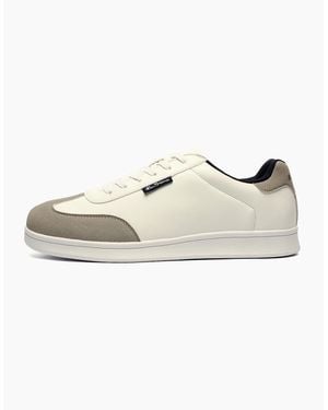 Ben Sherman Original Kenny Wide Fit Trainers - White