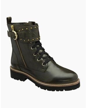 Lotus Foster Ankle Boots - Black