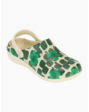Regatta Ladies Orla Kiely Giant Square Flower Clogs - Green