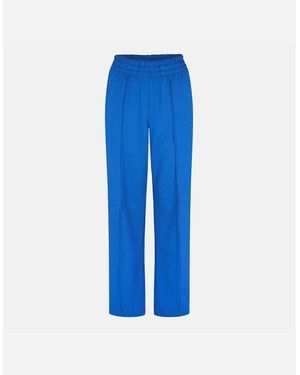 Vans Relay Solid Patterned Straight Joggers - Blue