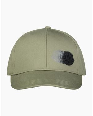 Moncler Logo Patch Cap Khaki - Green
