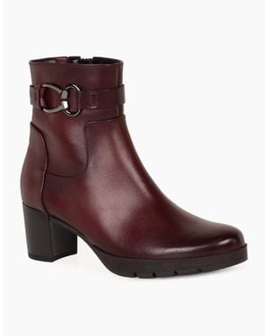 Gabor Emilia Ankle Boots - Brown