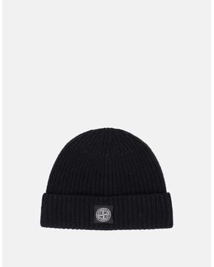Stone Island Patch Logo N100012 Hat - Blue