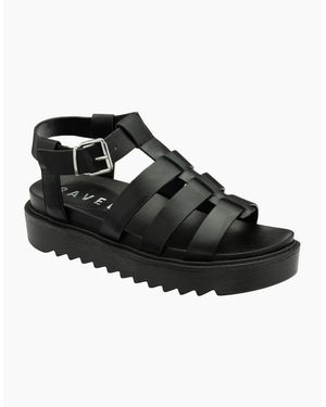 Ravel Oakley Gladiator Sandals - Black