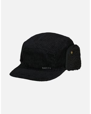 Barts Rayner Soft Teddy Lined Adjustable Cap - Black
