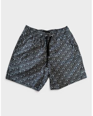 Amiri All Over Print Swimtrunk Dusty - Grey