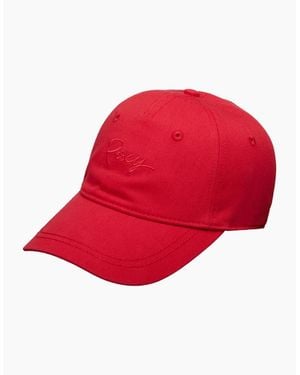 Roxy Dear Believer Curved Visor Baseball Cap - Red