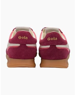 Gola Firefly Trainer-Bubblegum/Cerise/Off - Red