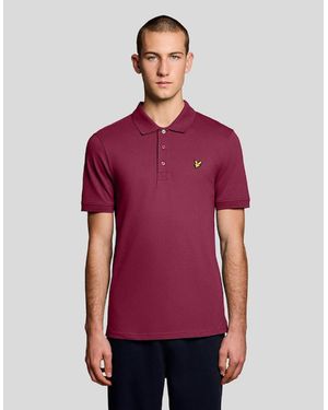 Lyle & Scott Everyday Cotton Polo Shirt - Red