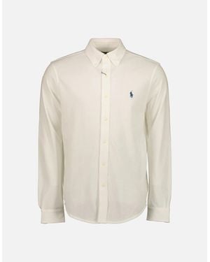Ralph Lauren Featherweight Mesh Shirt - White